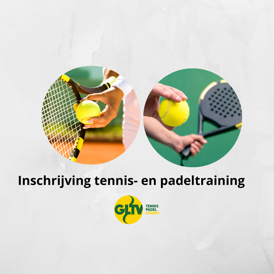 nieuws item Inschrijving tennis- en padeltraining (1080 x 1080 px).png