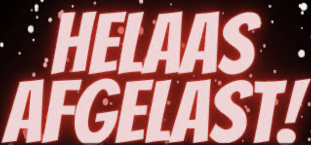 Update za. 23:00 uur -  Zondagochtend worden de velden gekeurd - trainingen voor O7 op zondagochtend afgelast 