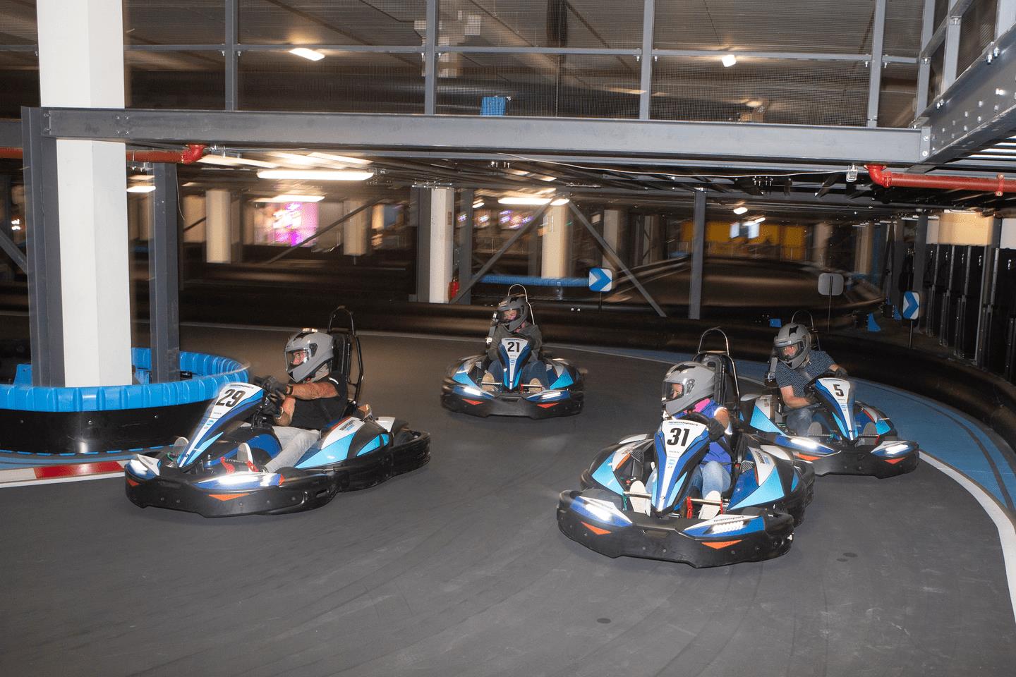 Exclusieve actie bij TeamSport E-Karting