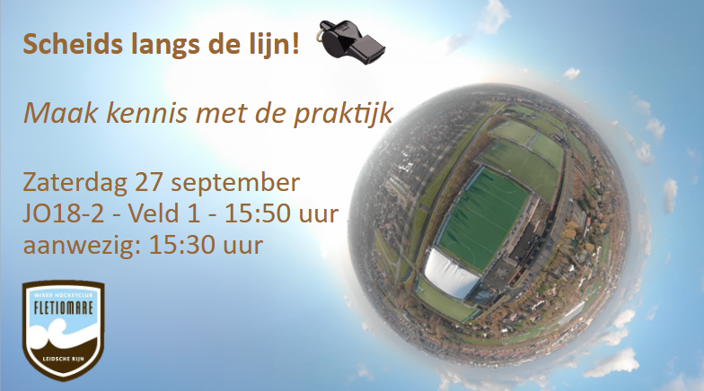 Scheids langs de lijn