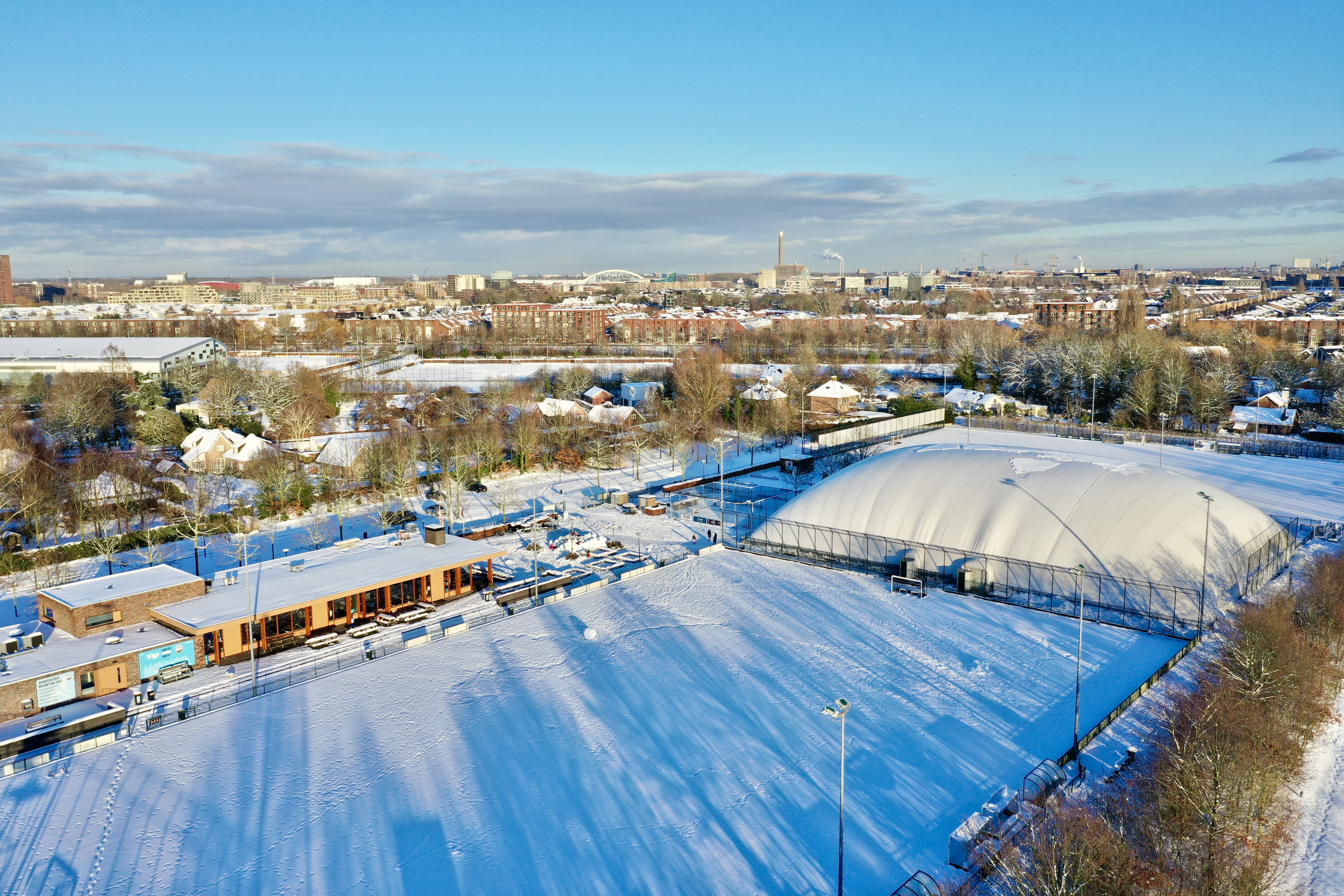 Help jij weer met de afbouw van onze Dome? 