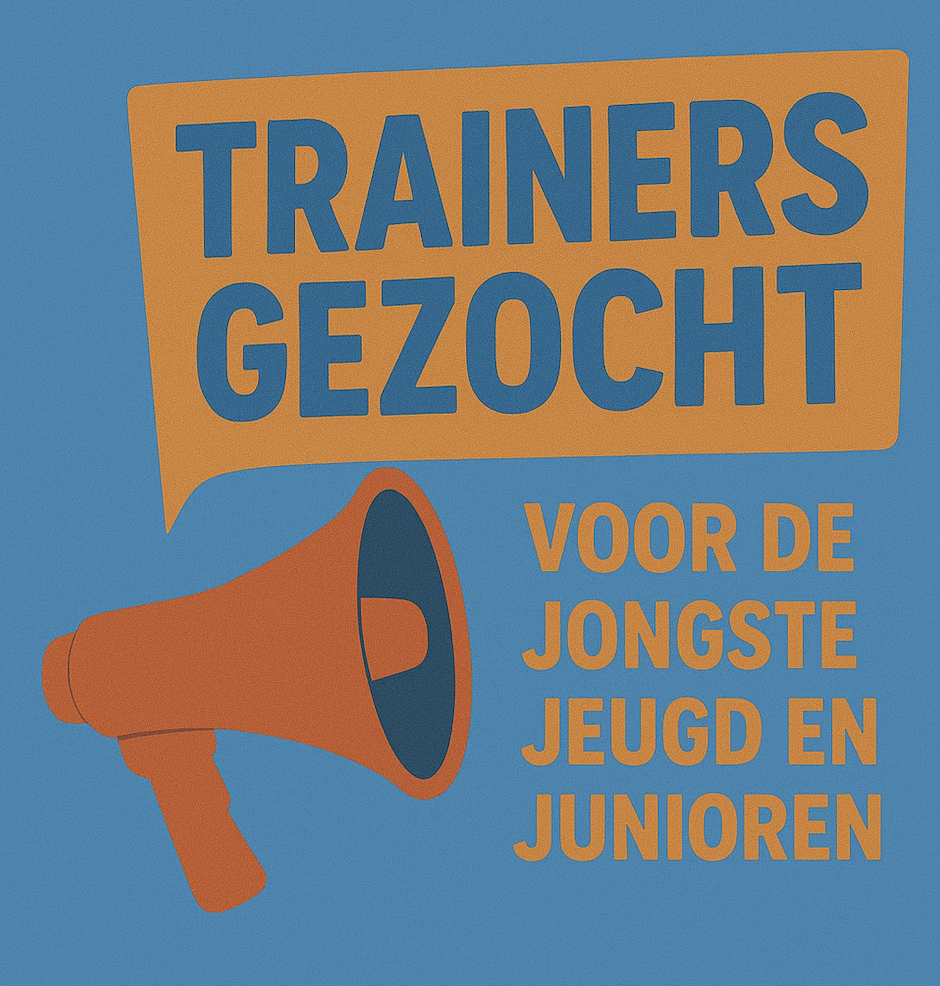 Trainers gezocht Jongste Jeugd en Junioren