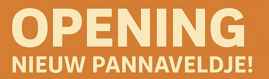 Officiële opening pannaveltje
