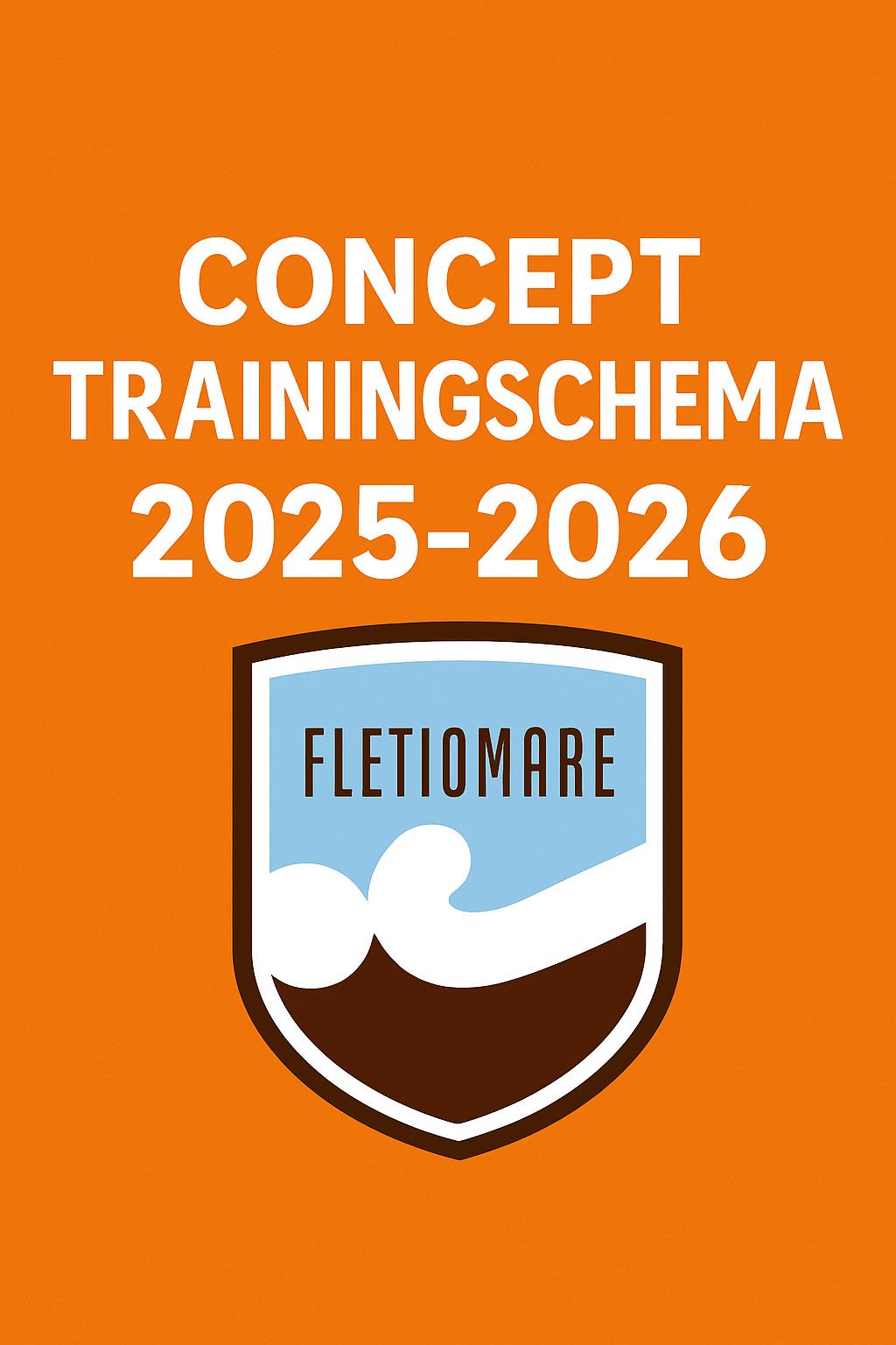 Concept trainingsschema 2025/2026