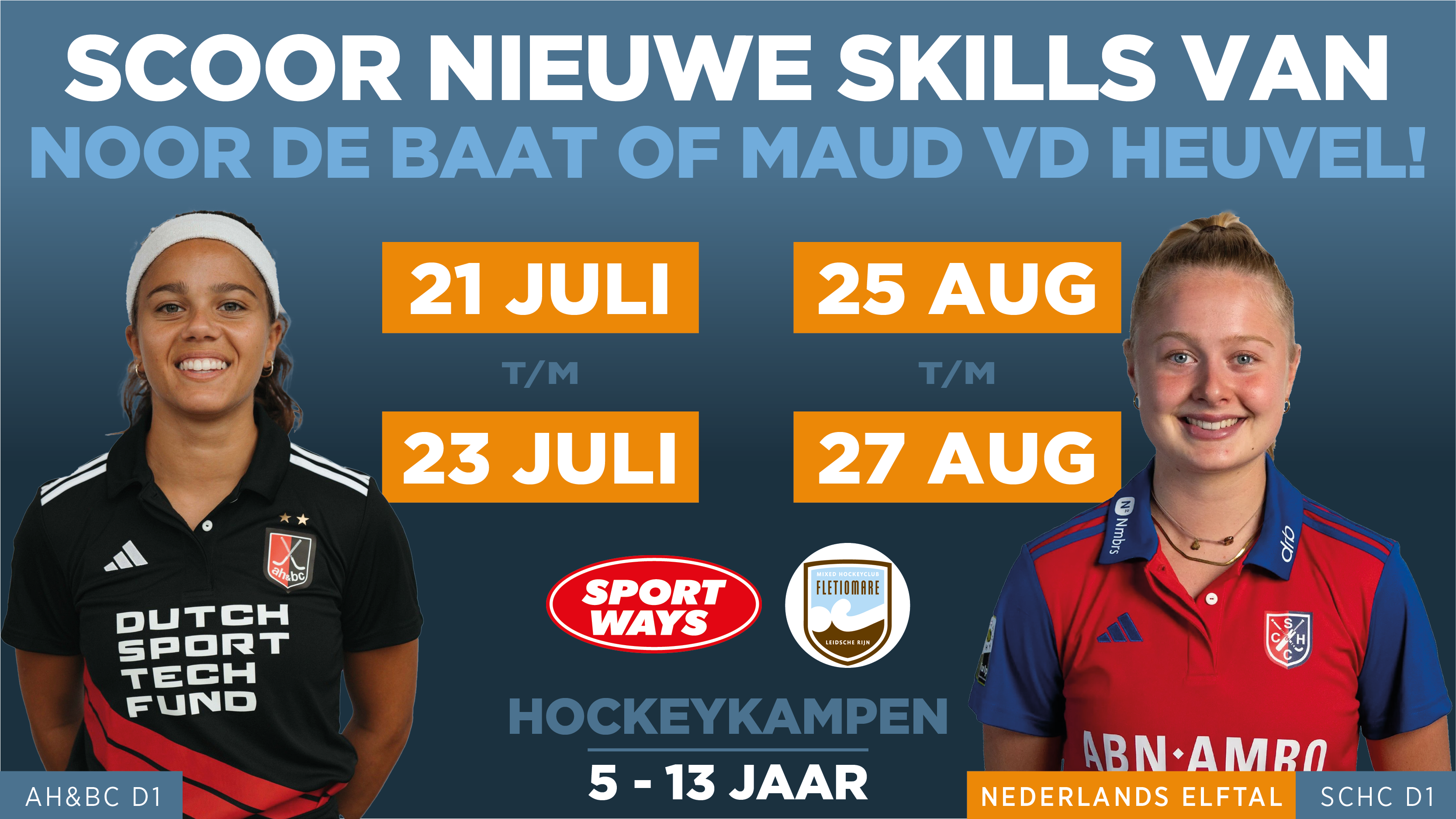 SportWays: Train met de pro’s deze zomer! 