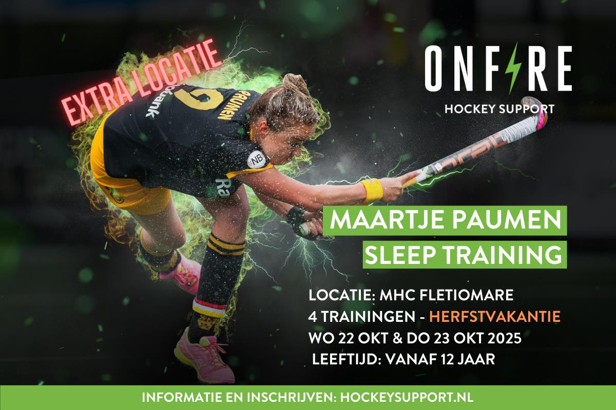 MAARTJE PAUMEN KOMT NAAR FLETIOMARE IN DE HERFSTVAKANTIE!