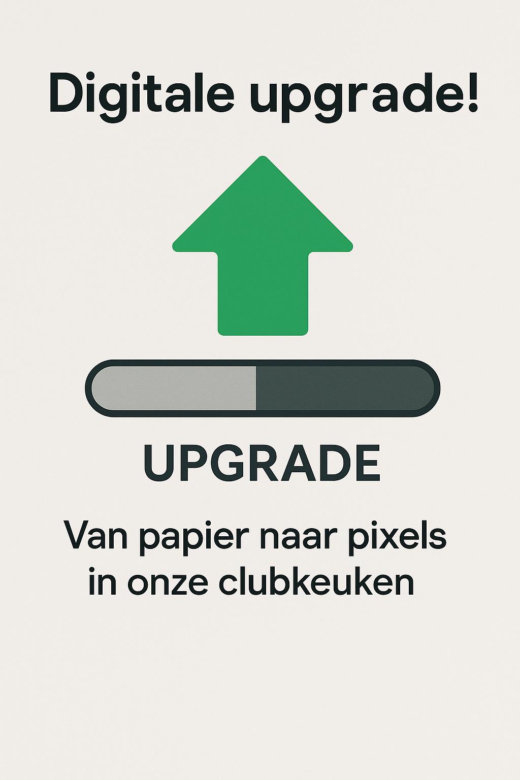 Digitale upgrade in onze keuken!