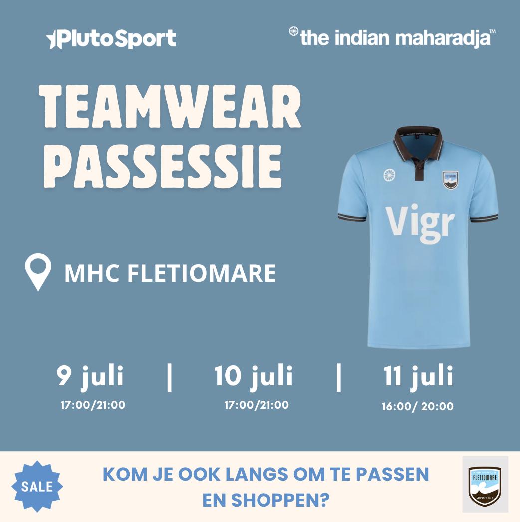 Pas-sessies teamkleding Plutosport