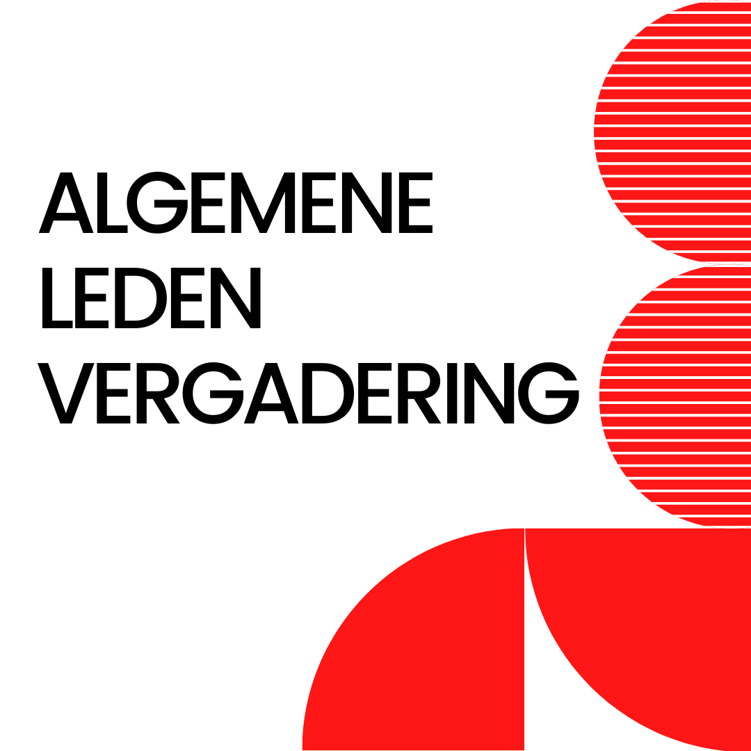 Save the date - ALV 26 juni 2025 om 19:00