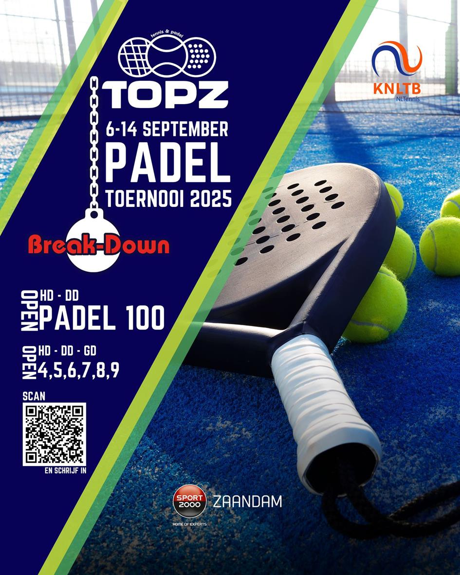 Break Down TOPZ Padel Toernooi 2025_poster.jpg