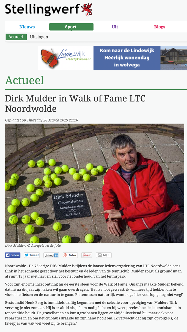 Dirk Mulder in Stellngwerf