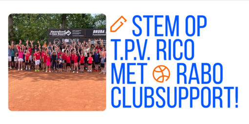 Stem op T.P.V. Rico met Rabo ClubSupport.png