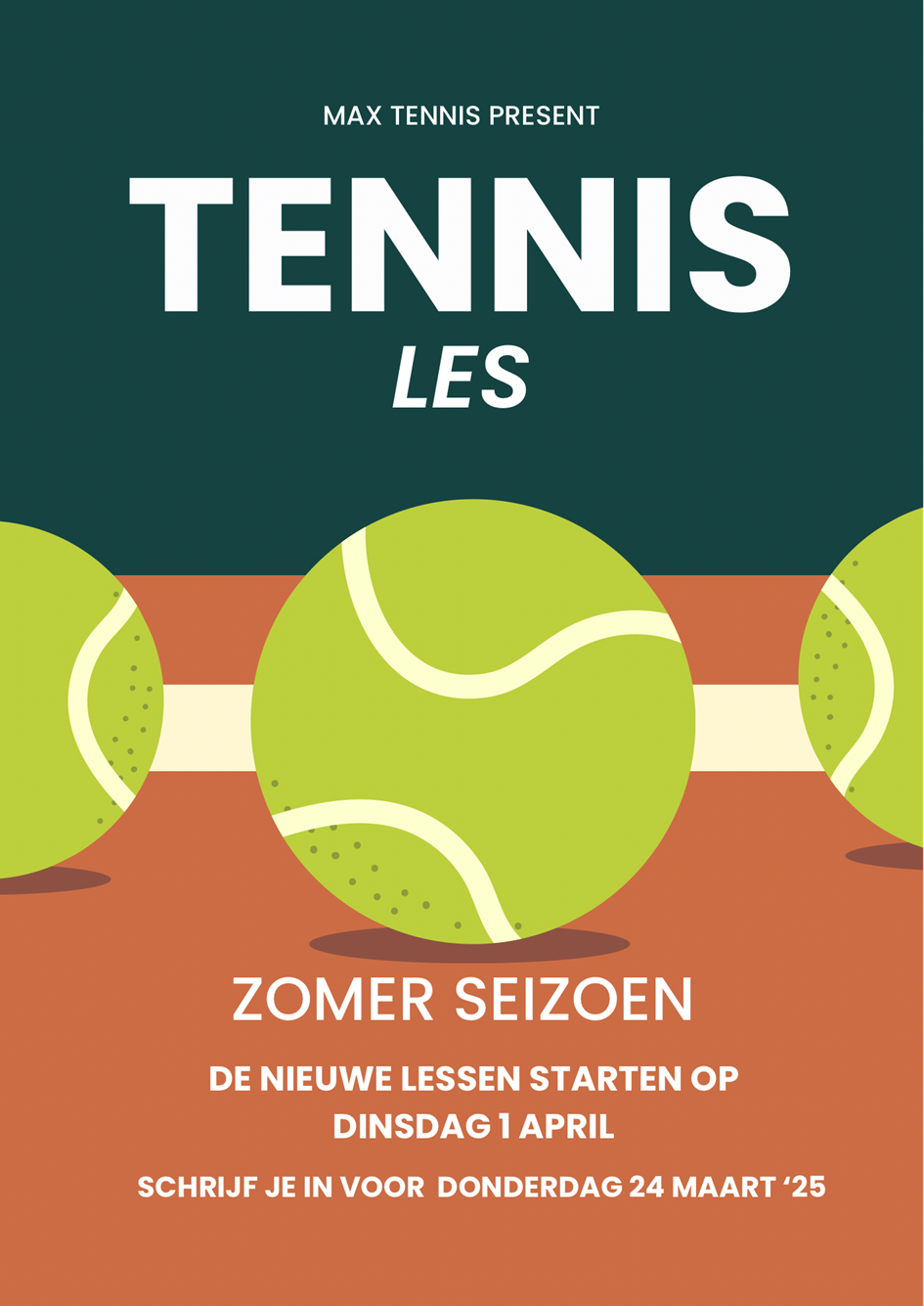 Green Illustrative Tennis Tournament Flyer.png