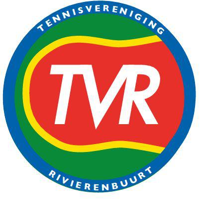 Logo Tennisvereniging Rivierenbuurt (TVR)